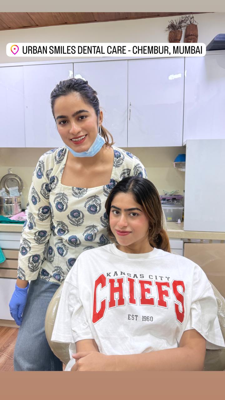 Patient at Urban Smiles Dental Care, Chembur